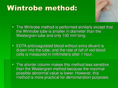 wintrobe's method